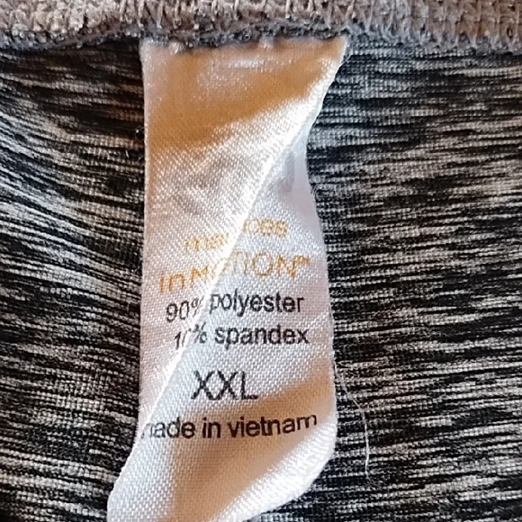 Maurices Grey to Burgundy Ombre Womens Leggings - Picture 5 of 5